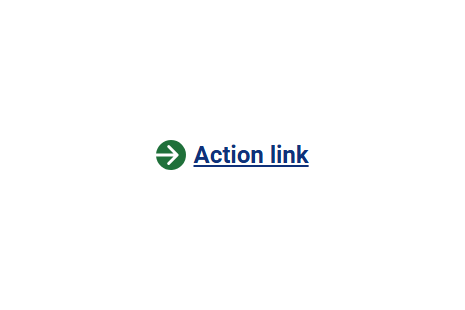 A screenshot of the "Action link" component of Council Platform